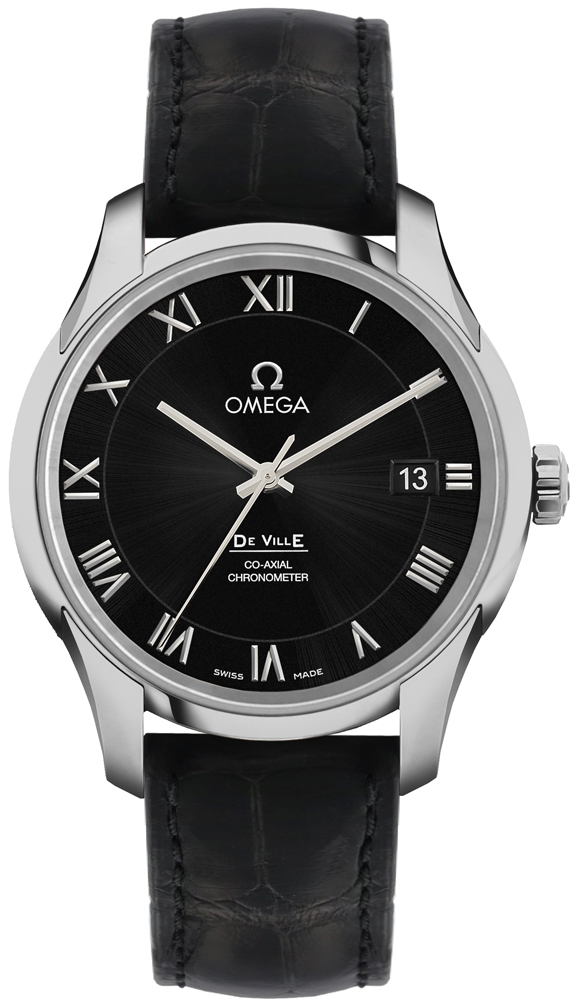 Omega De Ville Black Mens Watch 43113412101001 