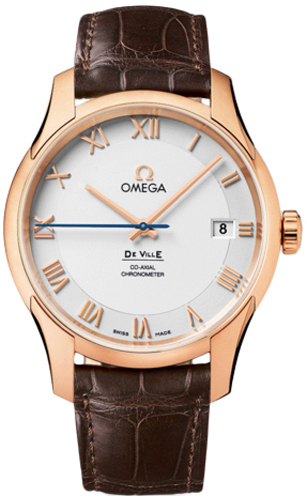 Omega De Ville Silver Mens Watch 43153412102001 