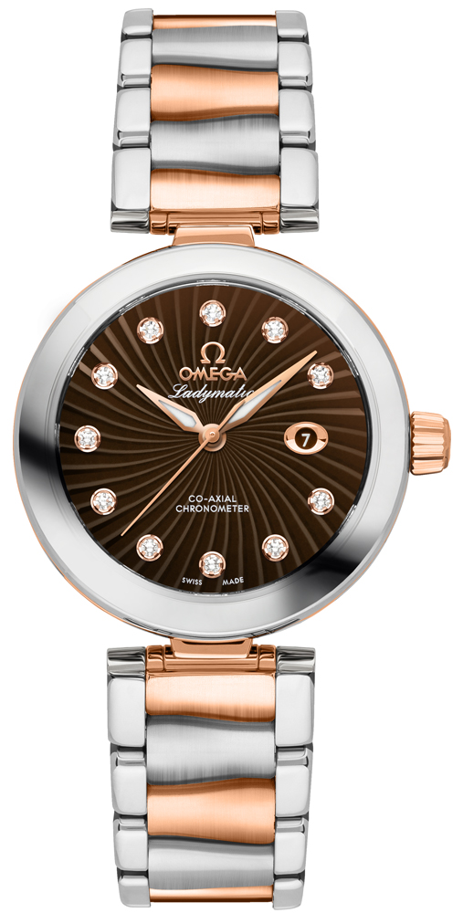 Omega De Ville Self winding Automatic Brown Ladies Watch 42520342063001 