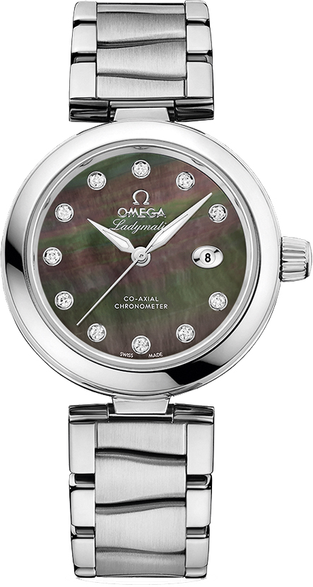 Omega De Ville Self winding Automatic Grey Ladies Watch 42530342057004 