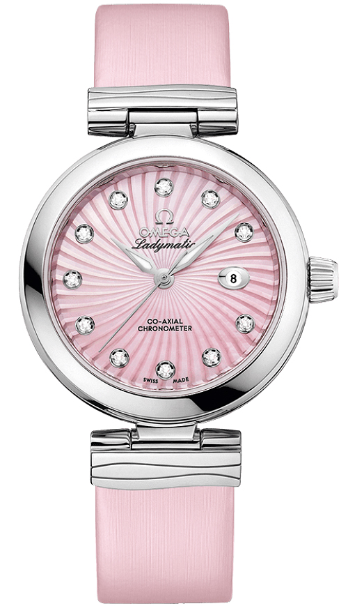 Omega De Ville Pink Ladies Watch 42532342057001 