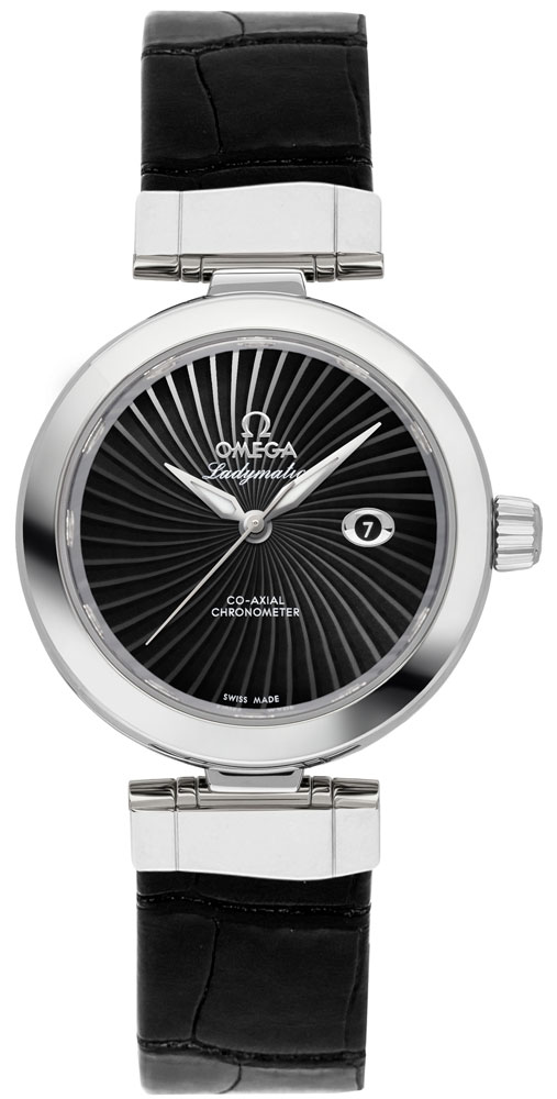 Omega De Ville Self winding Automatic Black Ladies Watch 42533342001001 