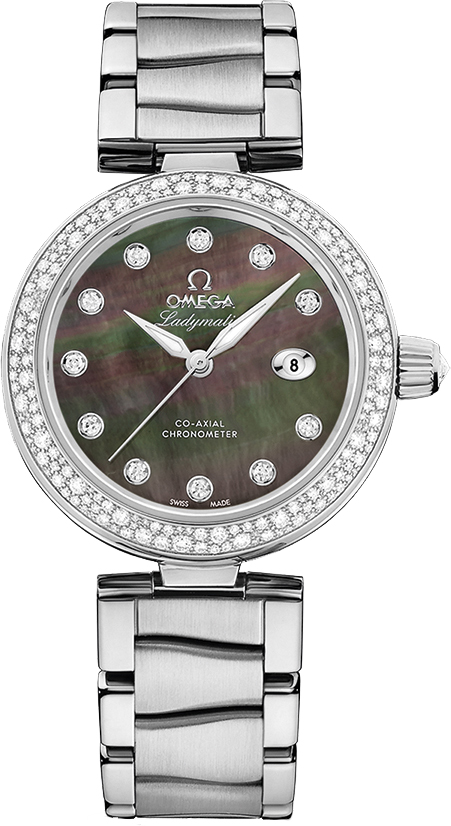 Omega De Ville Self winding Automatic Brown Ladies Watch 42535342057004 