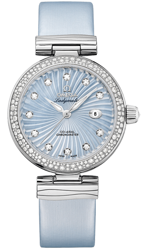 Omega De Ville Blue Ladies Watch 42537342057002 