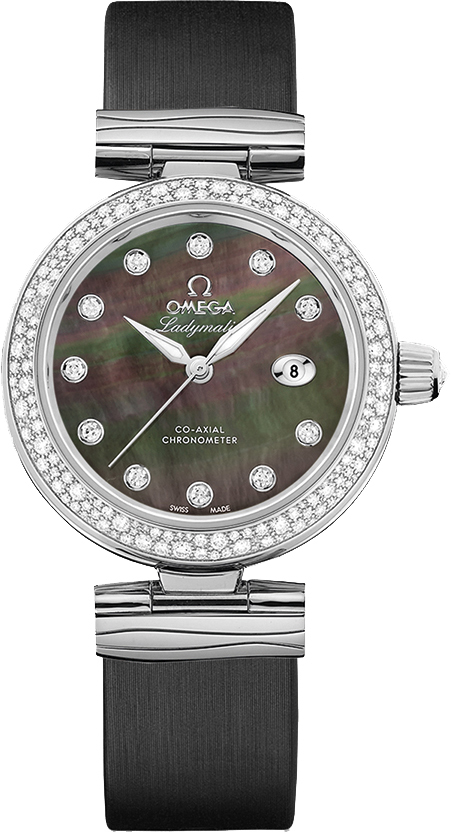 Omega De Ville Self winding Automatic Diamonds Ladies Watch 42537342057004 