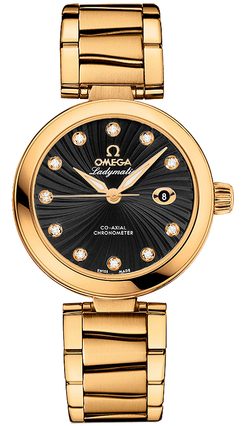 Omega De Ville Self winding Automatic Black Ladies Watch 42560342051002 