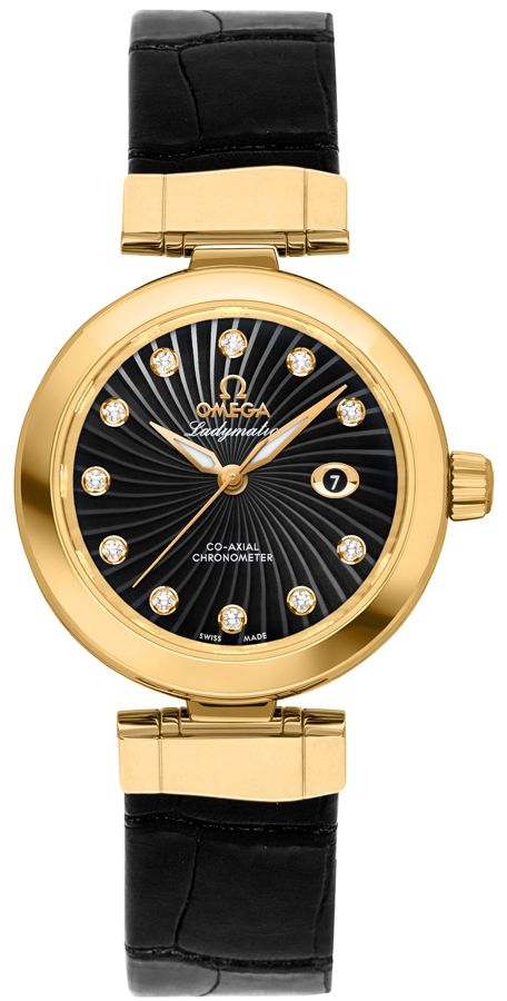 Omega De Ville Self winding Automatic Black Ladies Watch 42563342051002 