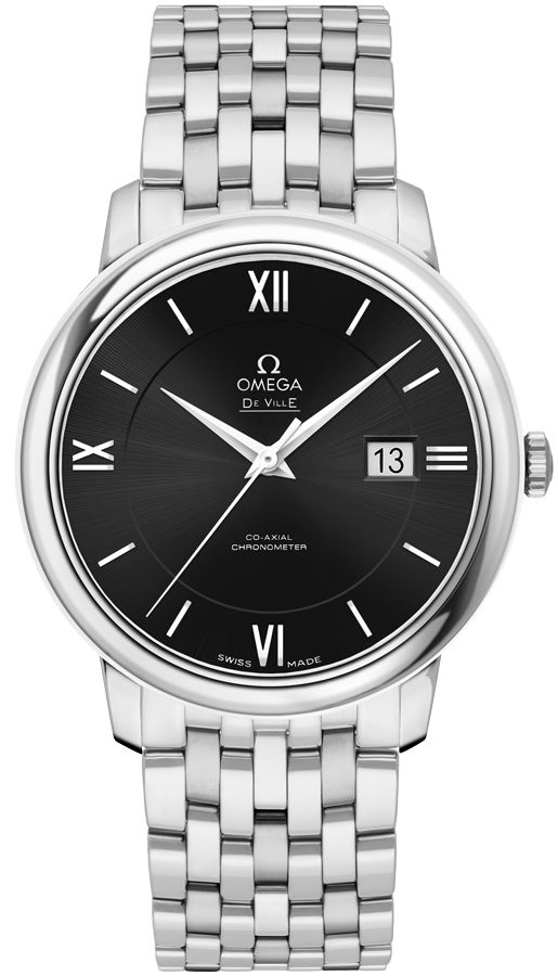 Omega De Ville Self winding Automatic Black Mens Watch 42410402001001 