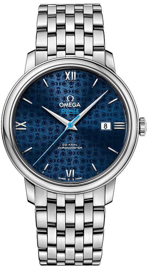 Omega De Ville Self winding Automatic Blue Mens Watch 42410402003003 