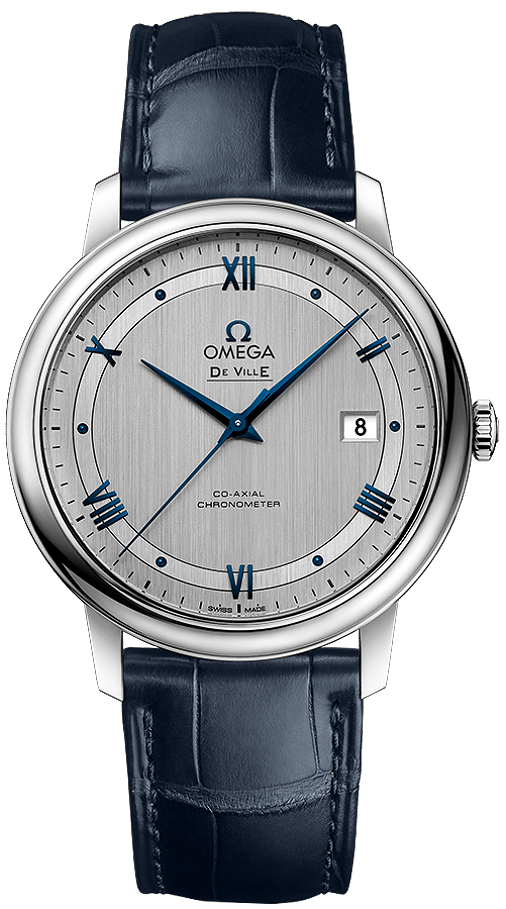 Omega De Ville Self winding Automatic Silver Mens Watch 42413402002003 