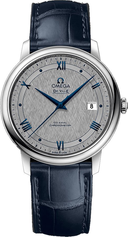 Omega De Ville Self winding Automatic Chronometer Grey Mens Watch 42413402006002 