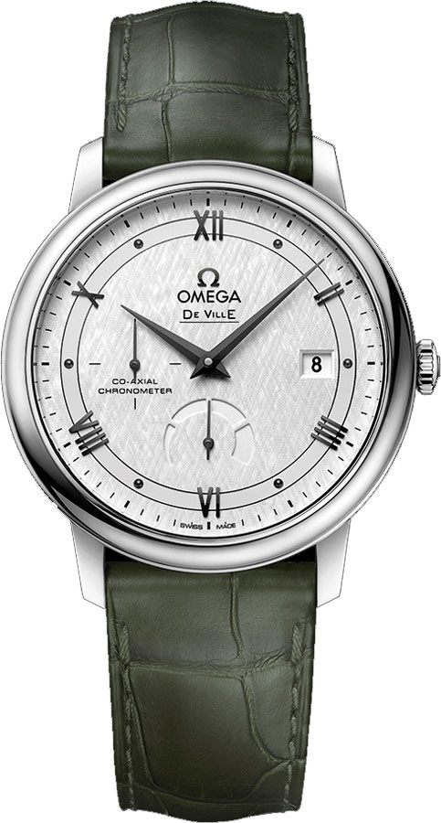 Omega De Ville Self winding Automatic Chronometer Silver Watch 42413402102004 