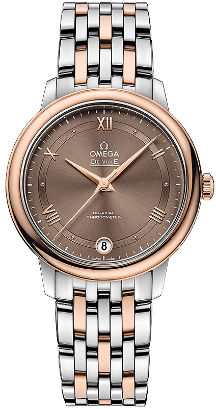 Omega De Ville Brown Ladies Watch 42420332013001 