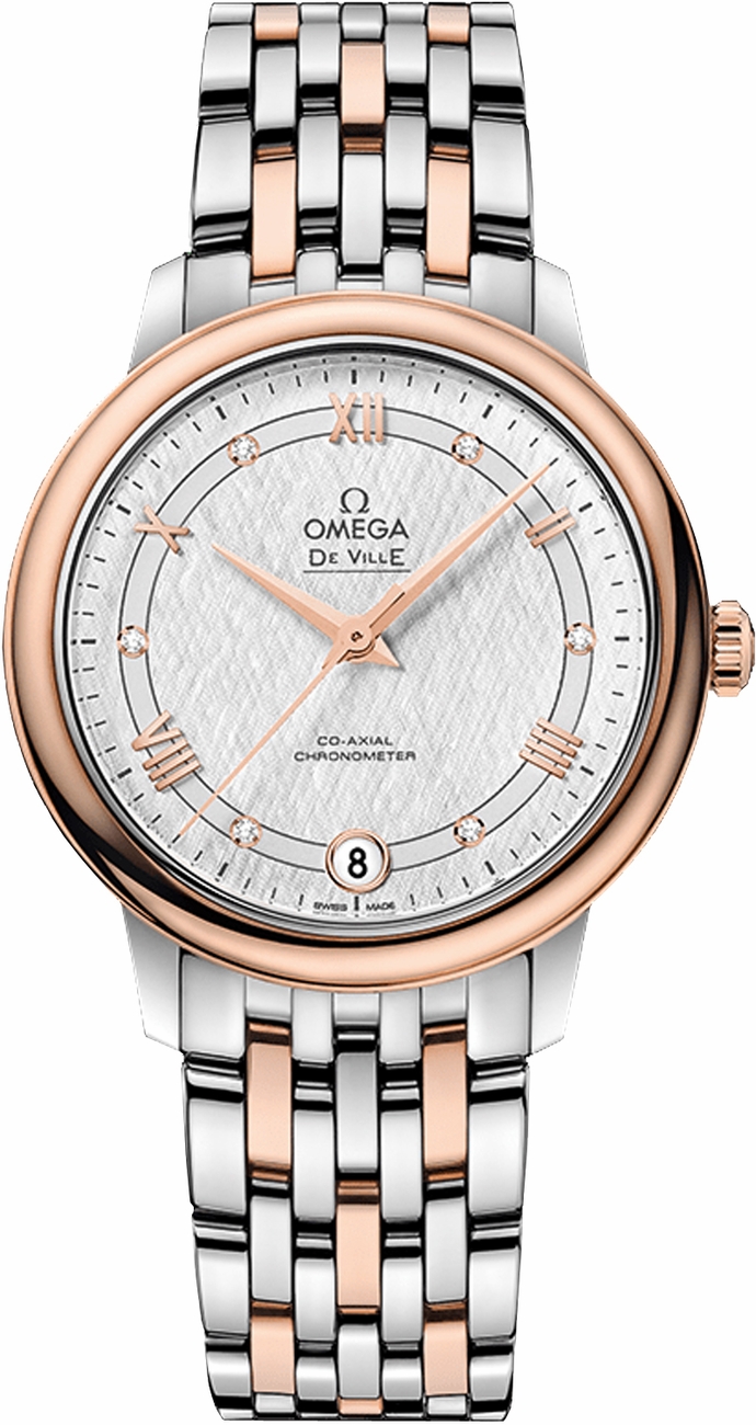 Omega De Ville Silver Ladies Watch 42420332052002 