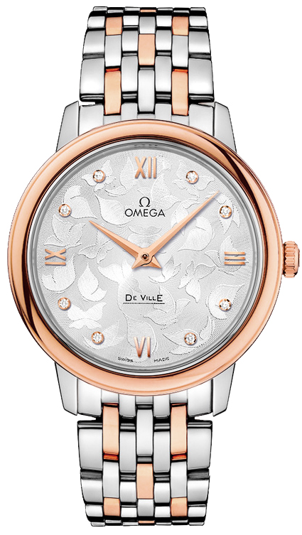 Omega De Ville Silver Ladies Watch 42420336052001 