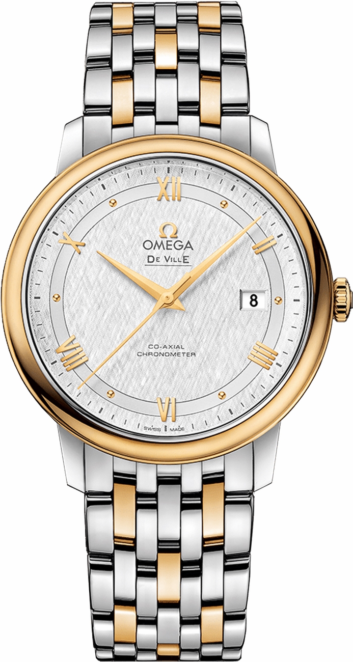 Omega De Ville Self winding Automatic Chronometer Silver Mens Watch 42420402002001 