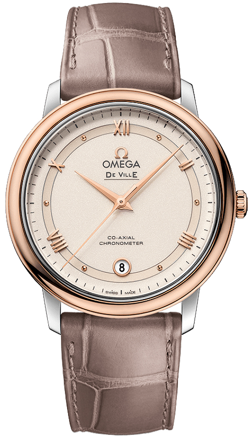 Omega De Ville Beige Ladies Watch 42423372009001 
