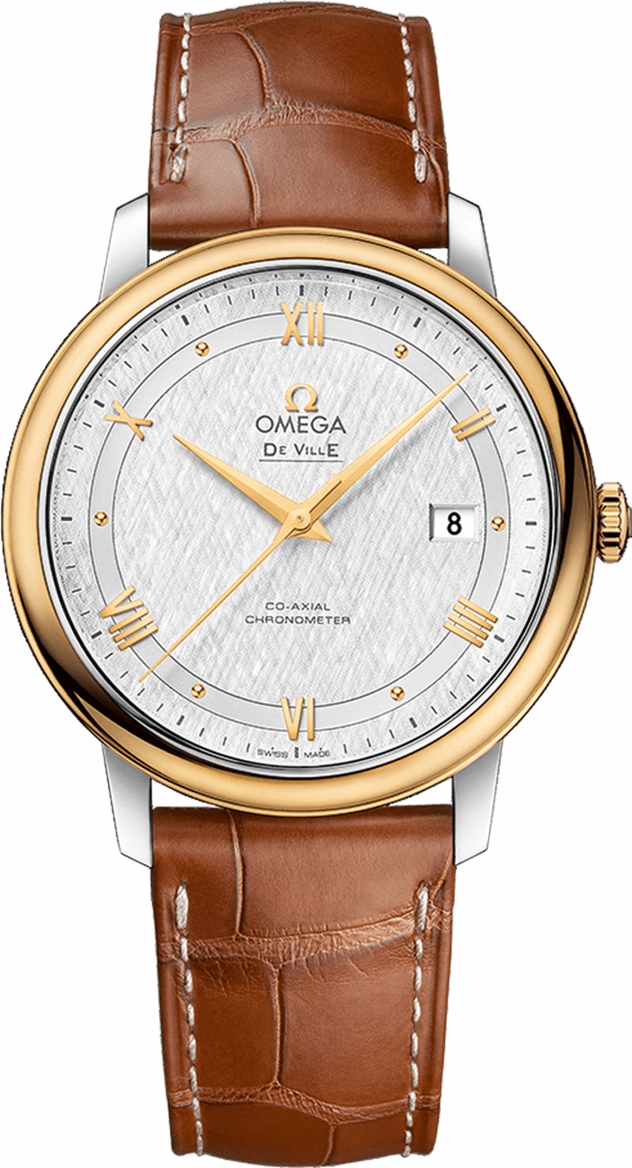 Omega De Ville Self winding Automatic Chronometer Silver Mens Watch 42423402002001 