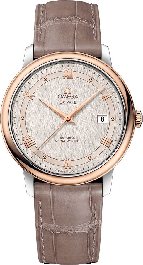 Omega De Ville Self winding Automatic Chronometer Silver Mens Watch 42423402002003 