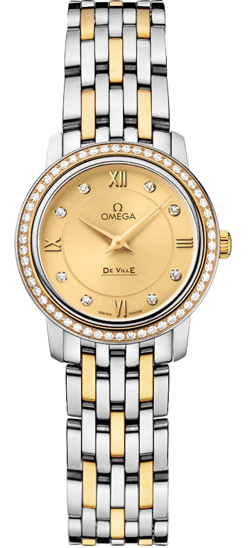 Omega De Ville Champagne Watch 42425246058001 
