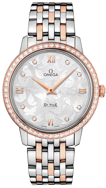 Omega De Ville Silver Ladies Watch 42425336052001 