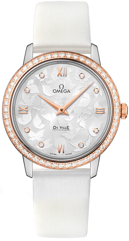 Omega De Ville Silver Ladies Watch 42427336052001 