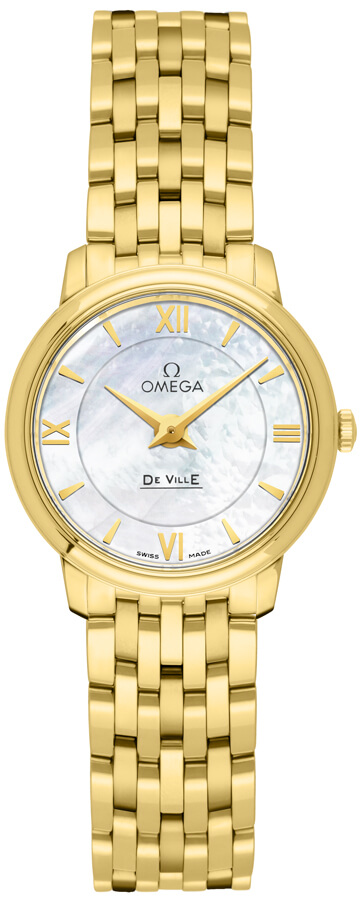 Omega De Ville Prestige Gold 24.4mm Women's Watch 424.50.24.60.05.001 
