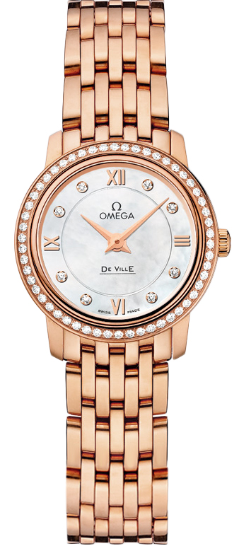 Omega De Ville White Watch 42455246055002 