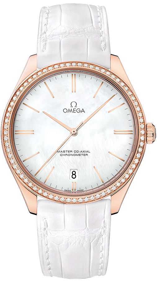 Omega De Ville Manual Winding White Ladies Watch 43258402105001 
