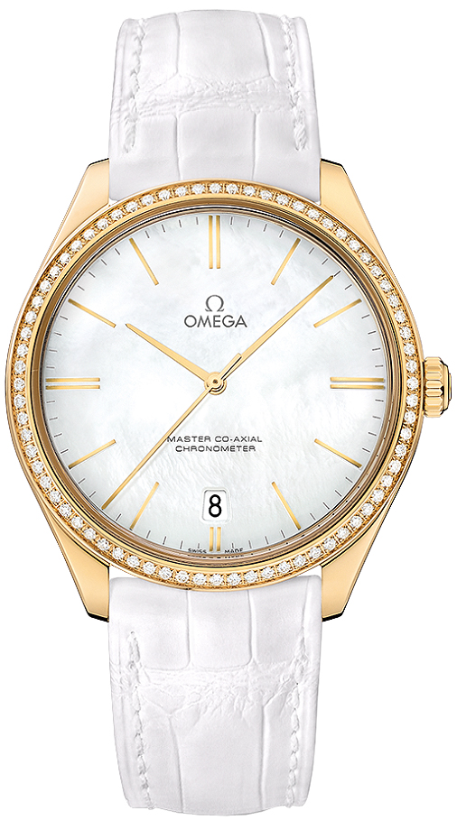 Omega De Ville Manual Winding White Ladies Watch 43258402105002 