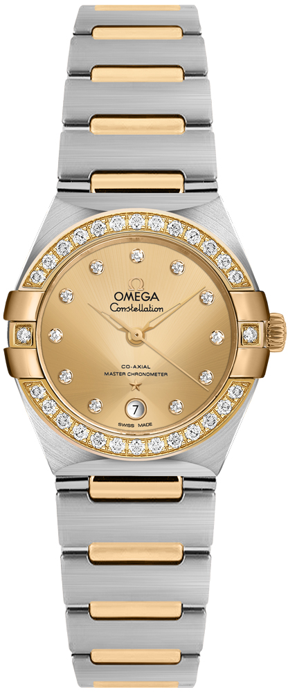 Omega Constellation Self winding Automatic Chronometer Diamonds Ladies Watch 13125292058001 