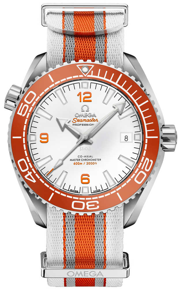 Omega Seamaster Planet Ocean 600M Self winding Automatic Chronometer White Mens Watch 21532442104001 