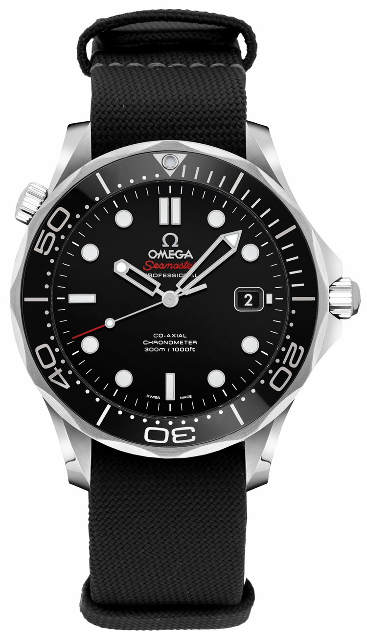 Omega Seamaster Self winding Automatic  Watch 21230362001002-NATO 