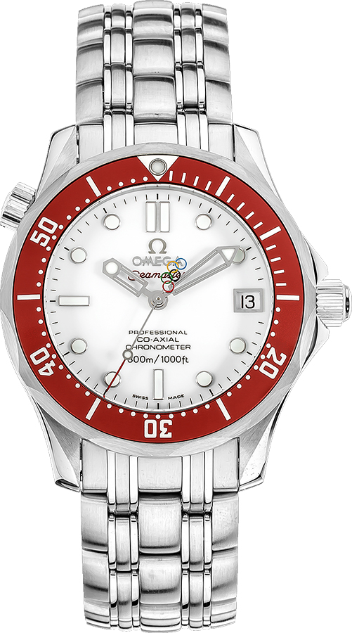 Omega Seamaster Self winding Automatic Chronometer White Watch 21230362004001 