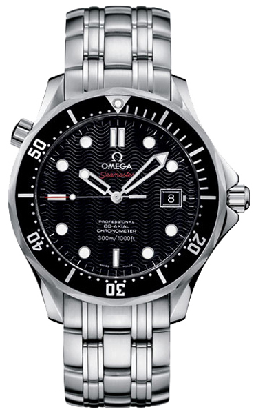 Omega Seamaster Self winding Automatic Chronometer Black Watch 21230412001002 
