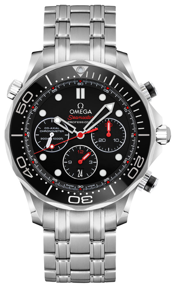 Omega Seamaster Self winding Automatic Black Watch 21230425001001 