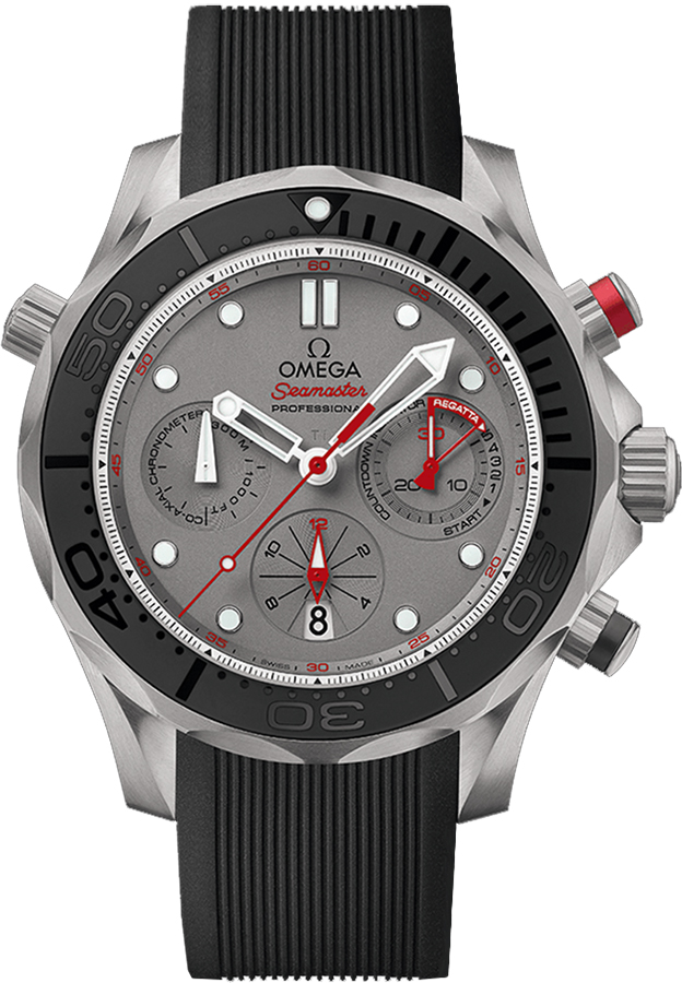 Omega Seamaster Self winding Automatic Grey Mens Watch 21292445099001 