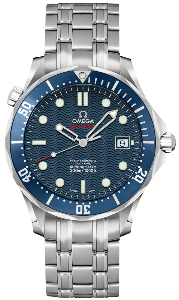 Omega Seamaster Self winding Automatic Blue Mens Watch 22208000 