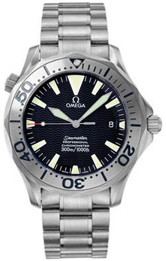 Omega Seamaster Self winding Automatic Black Mens Watch 22315000 