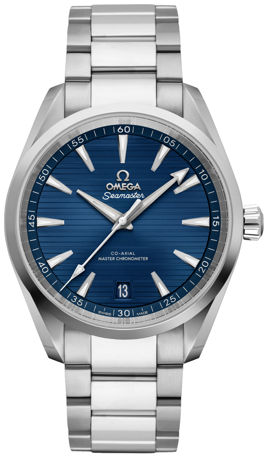 Omega Seamaster Aqua Terra Self winding Automatic Chronometer Blue Mens Watch 22010412103004 