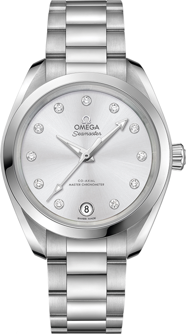 Omega Seamaster Aqua Terra Self winding Automatic Chronometer Silver Watch 22010342060001 