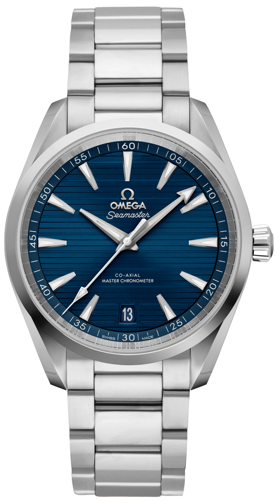 Omega Seamaster Aqua Terra Self winding Automatic Blue Mens Watch 22010382003001 