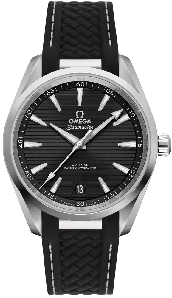 Omega Seamaster Aqua Terra Self winding Automatic Chronometer Black Mens Watch 22012412101001 