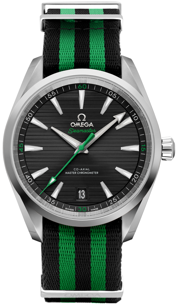 Omega Seamaster Aqua Terra Self winding Automatic Chronometer Black Mens Watch 22012412101002 