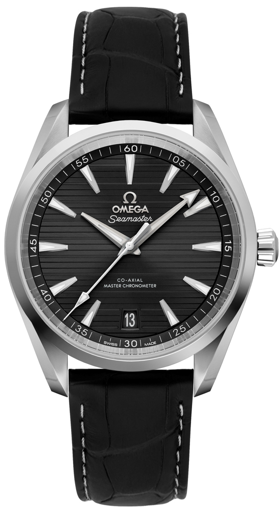 Omega Seamaster Aqua Terra Self winding Automatic Chronometer Black Watch 22013382001001 