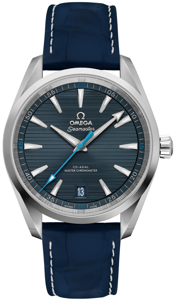 Omega Seamaster Aqua Terra Self winding Automatic Blue Mens Watch 22013412103002 