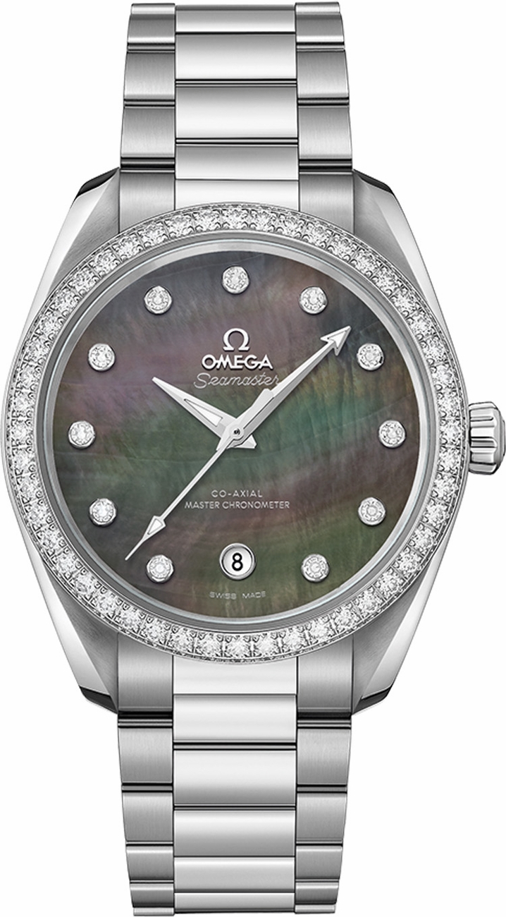 Omega Seamaster Aqua Terra Self winding Automatic Chronometer Black Watch 22015382057001 