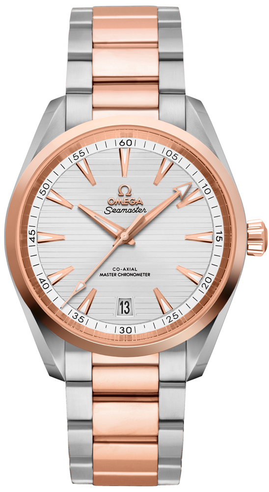Omega Seamaster Aqua Terra Self winding Automatic Chronometer Silver Watch 22020382002001 