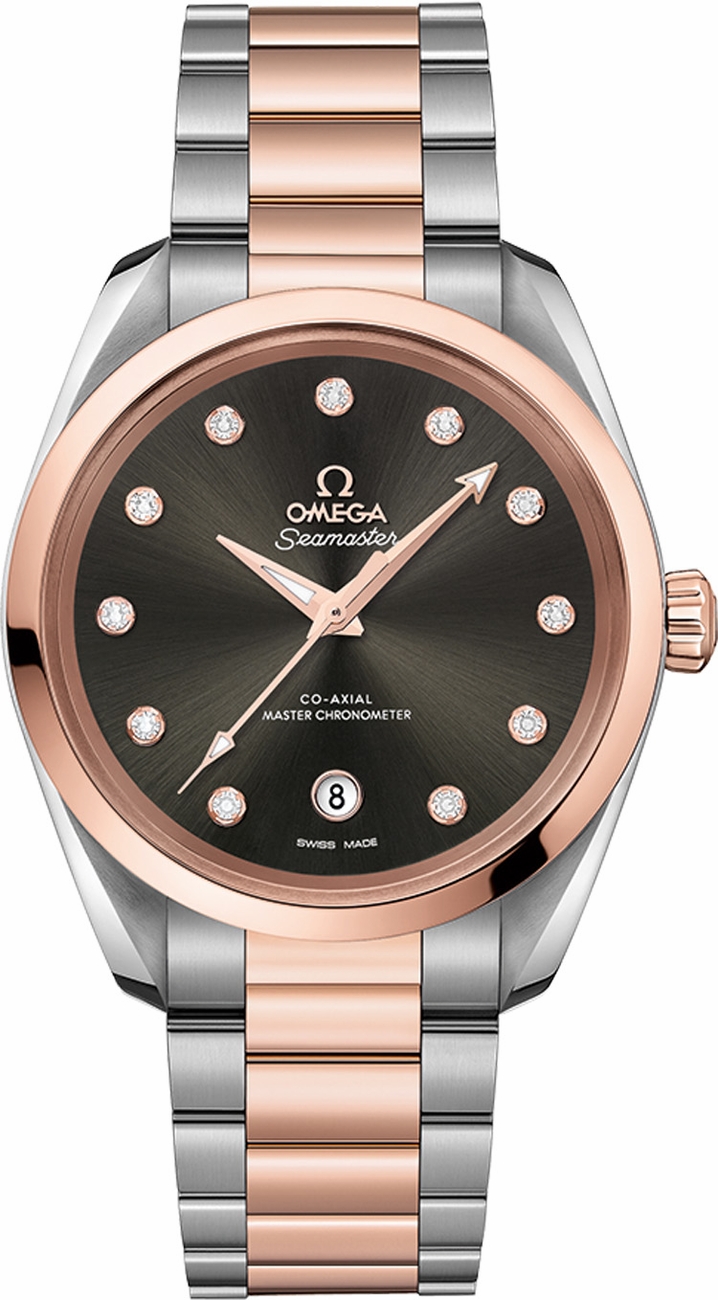 Omega Seamaster Aqua Terra Self winding Automatic Chronometer Grey Watch 22020382056001 