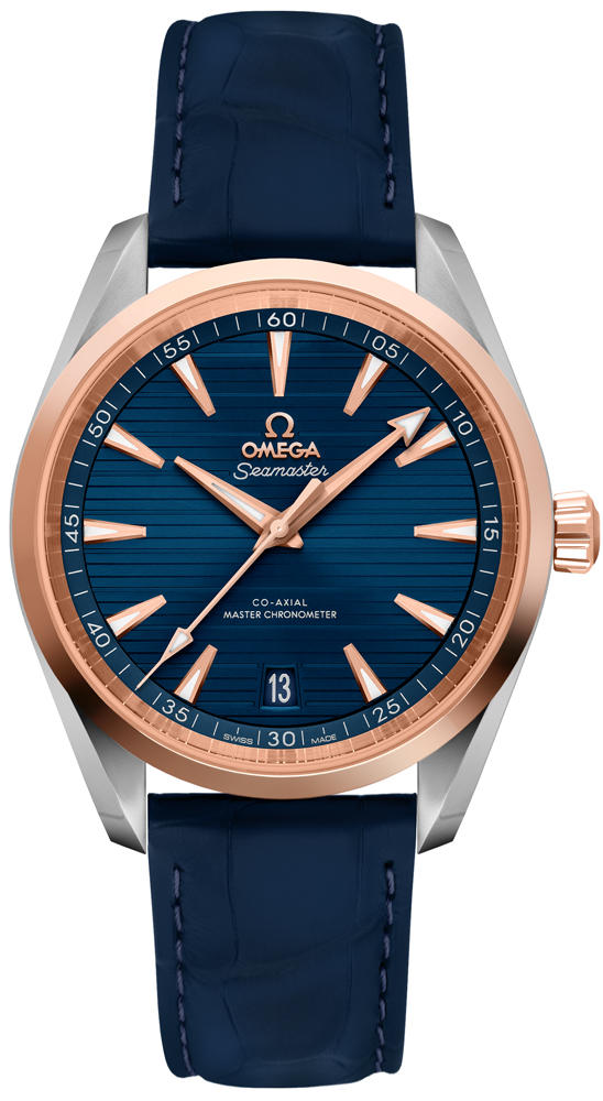 Omega Seamaster Aqua Terra Self winding Automatic Chronometer Blue Watch 22023382003001 